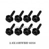 Suchiyu Parts 6058 Screw 2.6X10HWBH For SCY 16101/16101 PRO RC Car