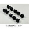 Suchiyu Parts 6107 Screw 2.6X10PWB For SCY 16101/16101 PRO RC Car