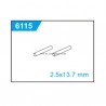 Suchiyu SCY 16303 Parts 6115 Rear Upper Swing Arm Shaft Pin (2.5X13.7mm)