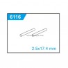 Suchiyu SCY 16303 Parts 6116 Rear Lower Swing Arm Shaft Pin (2.5X17.4mm)