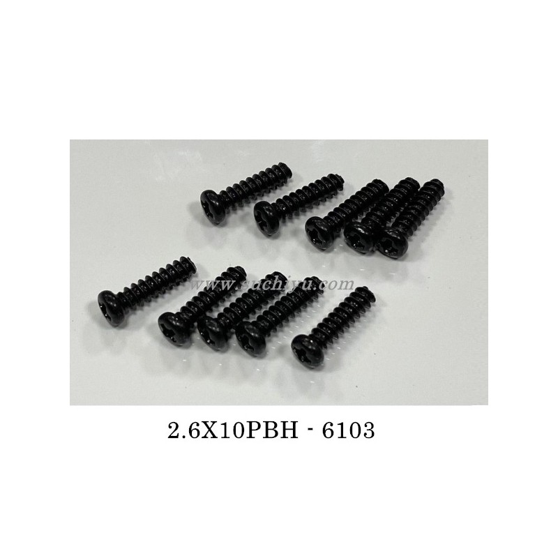 Suchiyu SCY 16303 Parts 6103 Screw 2.6X10PBH Suchiyu SCY 16303 Parts 6103 Screw 2.6X10PBH