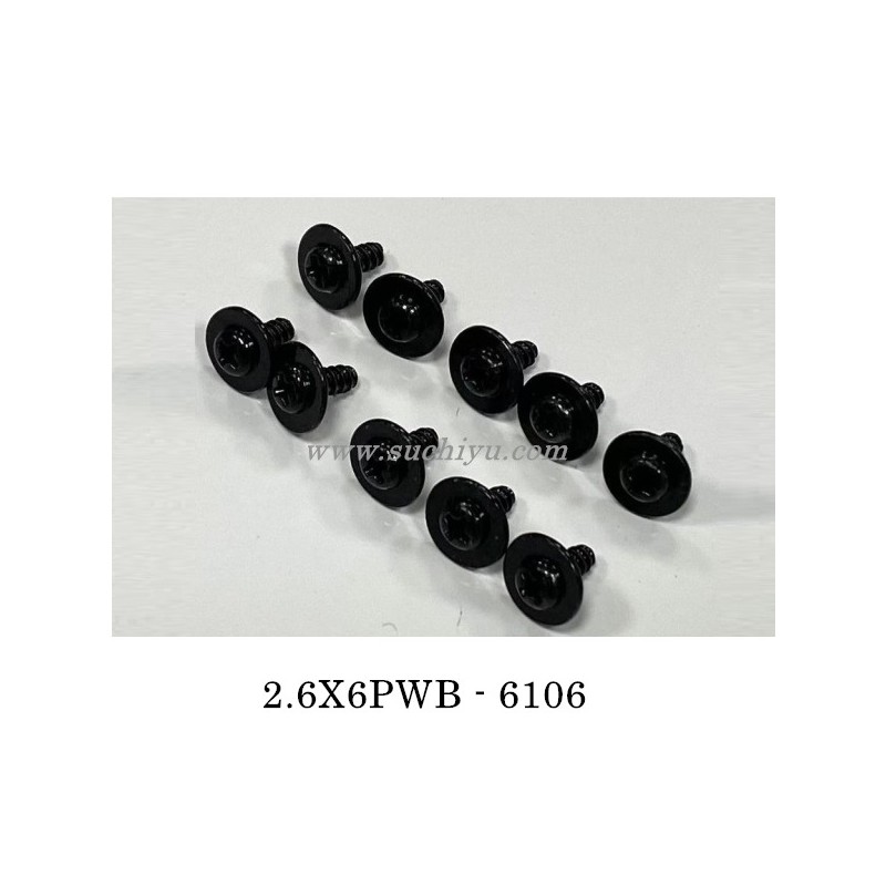 Suchiyu SCY 16303 Parts 6106 Screw 2.6X6PWB Suchiyu SCY 16303 Parts 6106 Screw 2.6X6PWB