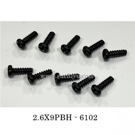 Suchiyu SCY 16303 Parts 6102 Screw 2.6X9PBH