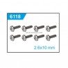 Suchiyu SCY 16303 PRO Parts 6118-Flange Screw (2.6X10mm)