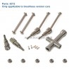 SCY 16106 PRO Upgrade Parts 6312 Metal Drive Shaft Kit