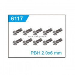 SCY 16301 16302 16303 Parts 6117 Screw (2.0X6mm)