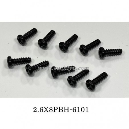 SCY 16301 16302 16303 Parts 6101 Screw 2.6X8PBH