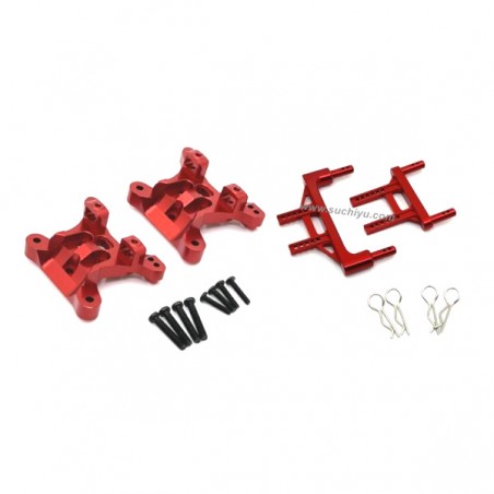 SCY 16106 PRO Upgrade Metal Shock Tower+Body Post