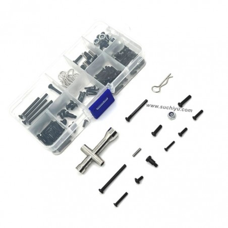 RC Car Parts Screw Kit For SCY 16104 Upgrade Metal Kit