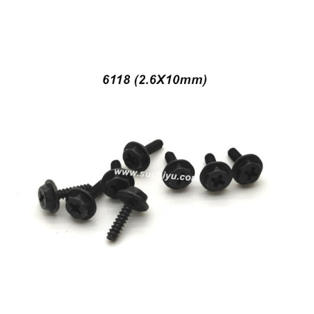 Suchiyu SCY 16303 PRO Parts 6118-Flange Screw (2.6X10mm)