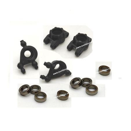 Suchiyu 16101/SCY 16101 PRO Parts 6025+6026 Steering Cup+Rear Cup (With Ball Bearing)