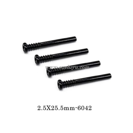 Suchiyu Parts 6042 Screw 2.5X25.5mm For SCY 16101/16101 PRO RC Car
