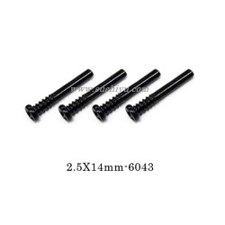 Suchiyu Parts 6043 Screw 2.5X14mm For SCY 16101/16101 PRO RC Car