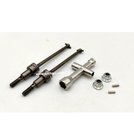 Suchiyu SCY 16201 Parts 6303 Upgrade Metal Front Drive Shaft