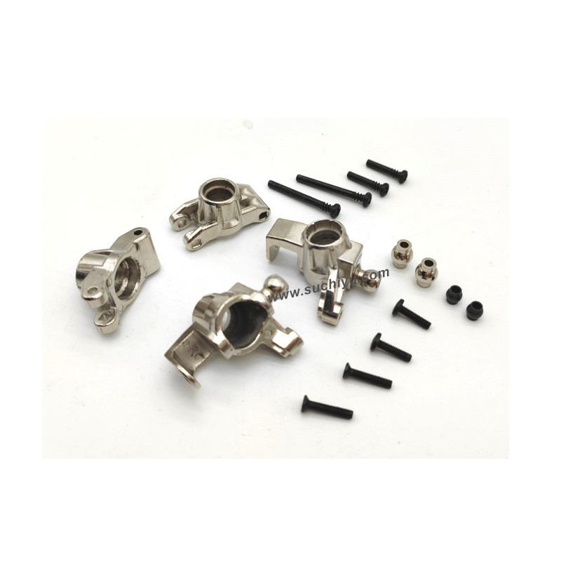 SCY 16103 PRO Upgrade Parts 6320+6321, Front Steering Knuckle+Rear Axle Seat, Suchiyu 16103 Parts SCY 16103 PRO Upgrade Parts 6320+6321, Front Steering Knuckle+Rear Axle Seat, Suchiyu 16103 Parts