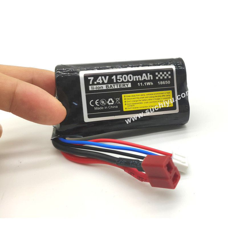 SCY 18101 Parts Battery 8049, 18650 7.4V 1500mAh
