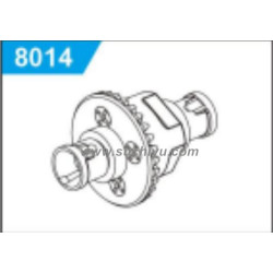 Suchiyu SCY 18101 Parts Differential 8014-Brushed