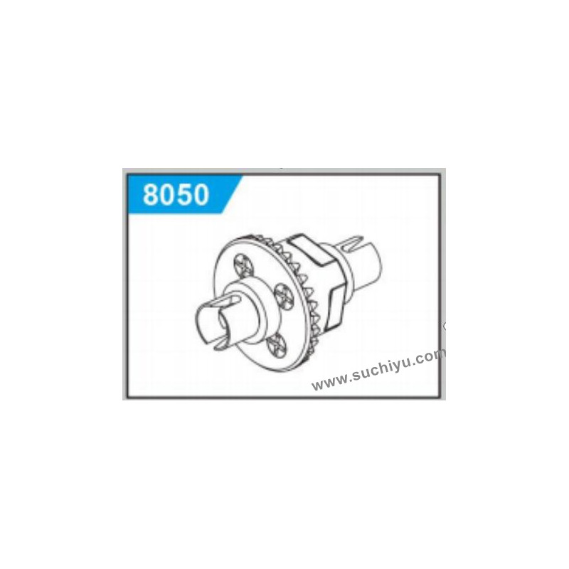 SCY 18102PRO Parts Differential 8050 SCY 18102PRO Parts Differential 8050