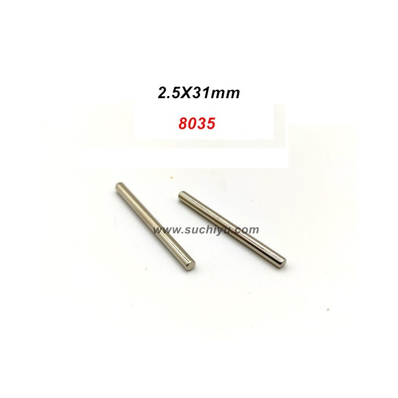 SCY 18101 18102 18108 Parts 8035 Optical Axis 2.5X31mm SCY 18101 18102 18108 Parts 8035 Optical Axis 2.5X31mm