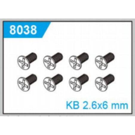SCY 18101 18102 18108 Parts 8038 2.6X6mm Screw