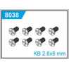 SCY 18101 18102 18108 Parts 8038 2.6X6mm Screw