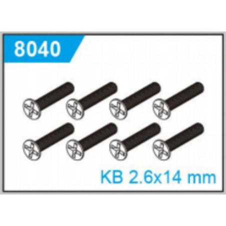 SCY 18101 18102 18108 Parts 8040 2.6X14mm Screw