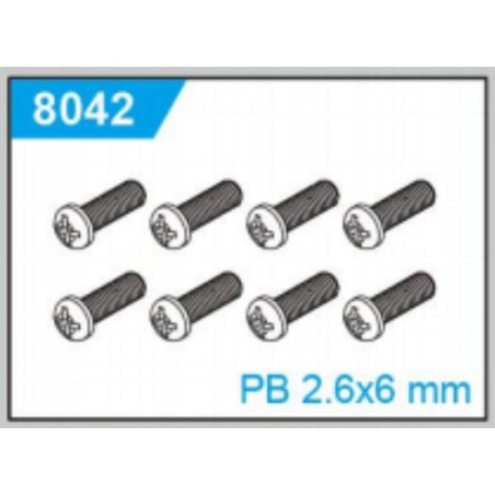 SCY 18101 18102 18108 Parts 8042 2.6X6mm Screw