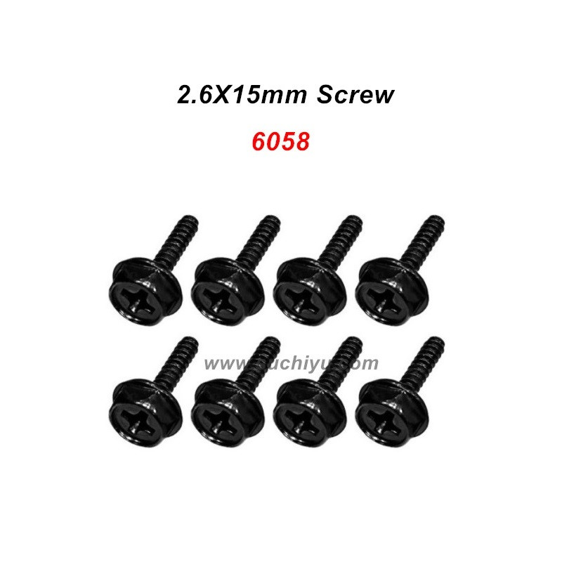 SCY 18101 18102 18108 Parts 6058 Screw SCY 18101 18102 18108 Parts 6058 Screw