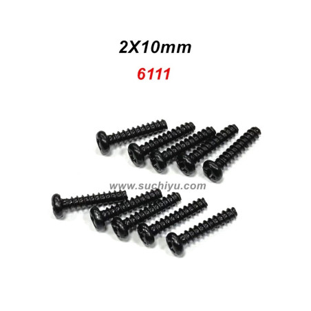 SCY 18101 18102 18108 Parts 6111 Screw 2X10mm