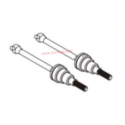 SCY 16307PRO Parts Metal Front Drive Shaft 6159