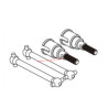 SCY 16307PRO Parts Metal Rear Drive Shaft 6160