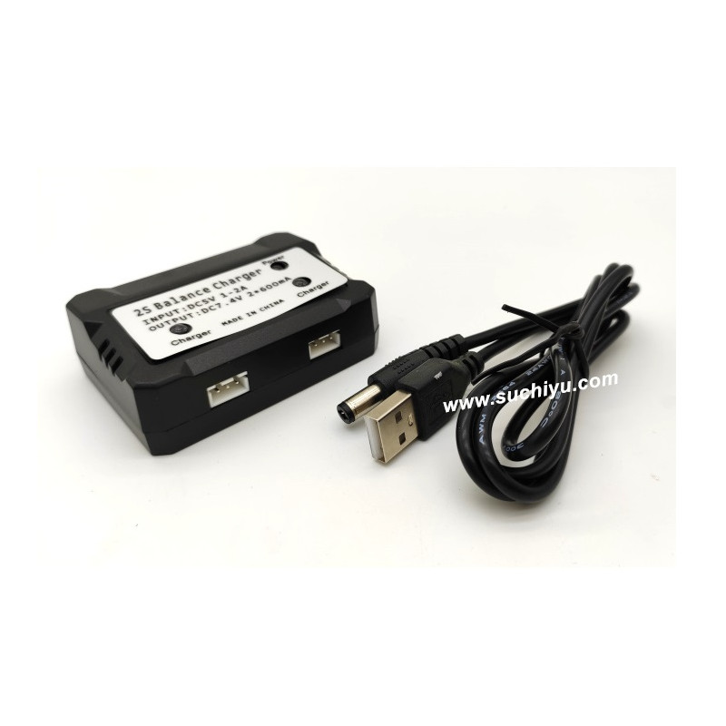SCY RC Car 16307PRO Charger-7.4V Dual Battery Balance Charger SCY RC Car 16307PRO Charger-7.4V Dual Battery Balance Charger