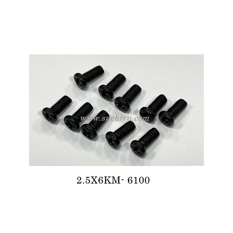SCY 16307PRO Parts 6100 2.5X6mm Screw SCY 16307PRO Parts 6100 2.5X6mm Screw