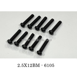 SCY 16307PRO Parts 6105 2.5X12mm Screw