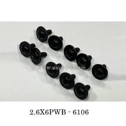 SCY 16307PRO Parts 6106 2.6X6mm Screw