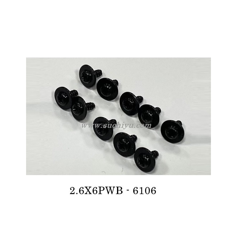 SCY 16307PRO Parts 6106 2.6X6mm Screw SCY 16307PRO Parts 6106 2.6X6mm Screw