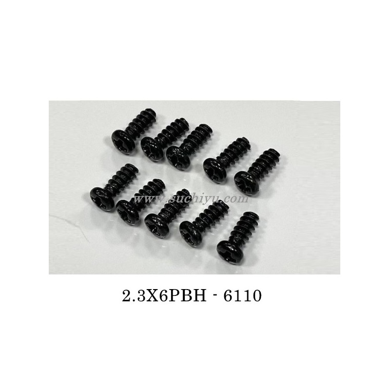 SCY 16307PRO Parts 6110 2.3X6mm Screw SCY 16307PRO Parts 6110 2.3X6mm Screw
