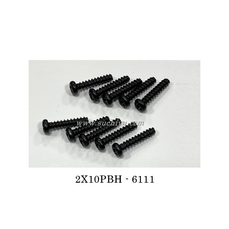 SCY 16307PRO Parts 6111 2X10mm Screw SCY 16307PRO Parts 6111 2X10mm Screw