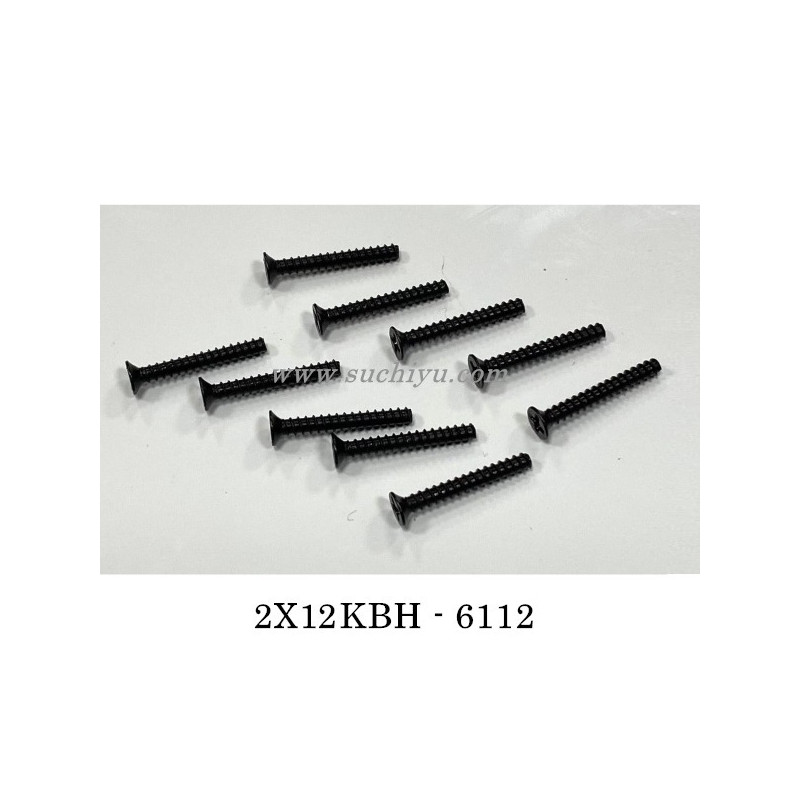 SCY 16307PRO Parts 6112 2X12mm Screw SCY 16307PRO Parts 6112 2X12mm Screw