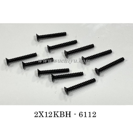 SCY 16307PRO Parts 6112 2X12mm Screw