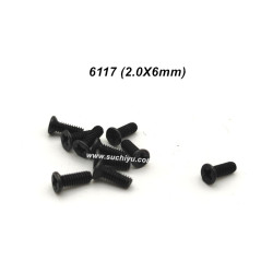 SCY 16307PRO Parts 6117, 2.0X6mm Screw