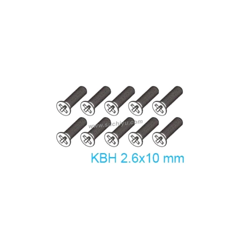 Suchiyu SCY 16307 Parts 6179, 2.6X10mm Screw Suchiyu SCY 16307 Parts 6179, 2.6X10mm Screw