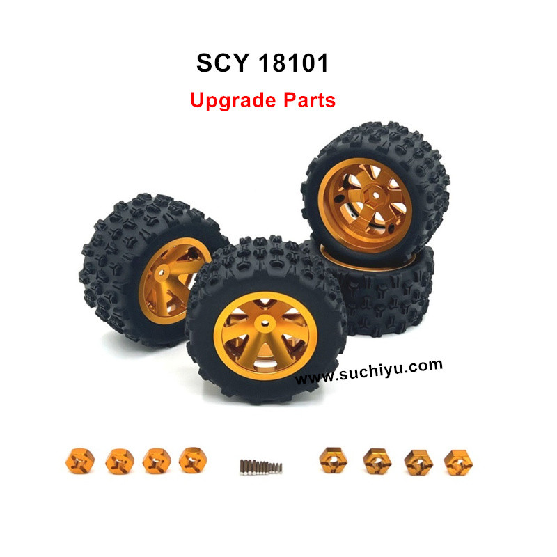 SCY 18101 Upgrade Parts Metal Tires SCY 18101 Upgrade Parts Metal Tires