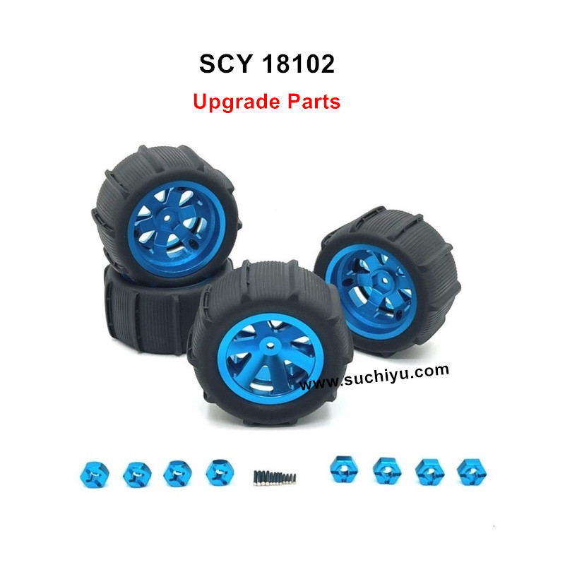 SCY 18102 Upgrade Metal Beach Tires SCY 18102 Upgrade Metal Beach Tires