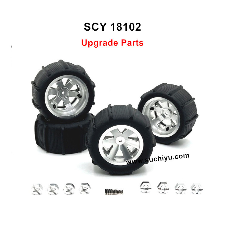 SCY 18102 Upgrade Metal Beach Tires SCY 18102 Upgrade Metal Beach Tires