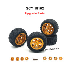 SCY 18102 PRO Metal Wheels