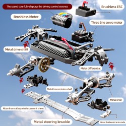 Suchiyu SCY 18108 PRO 1/18 Brushless High-Speed Remote Control Car