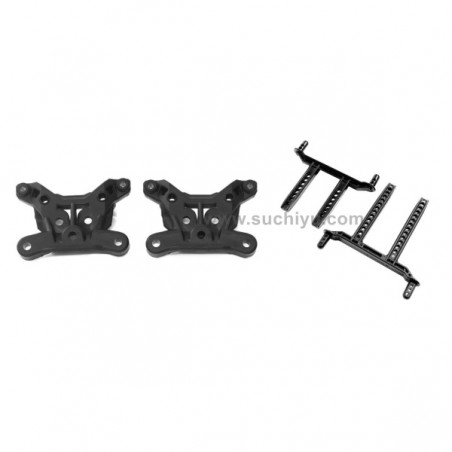 SCY 16104/16104 Pro Parts Car Shell Bracket+Shock Tower 6130+6003
