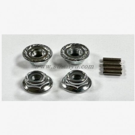 SCY 16104 RC Truck Parts 6318 M4 Locknut Flange